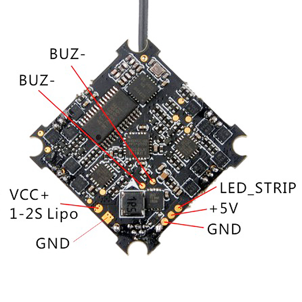 CrazyBee F4 FR Pro front